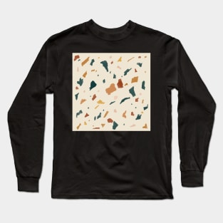 Terrazzo pattern Long Sleeve T-Shirt